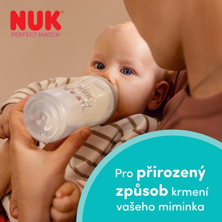 NUK Perfect Match Rainbow dárková sada pro miminka 0-3+ m