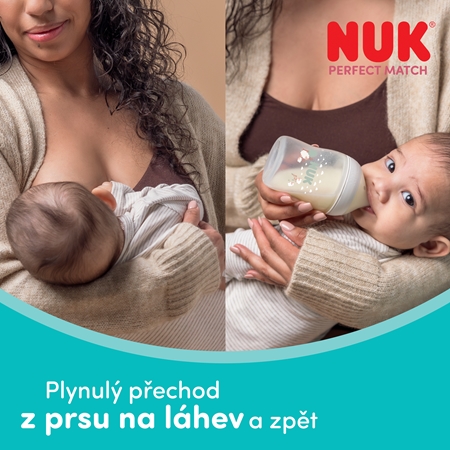 NUK Perfect Match Rainbow dárková sada pro miminka 0-3+ m