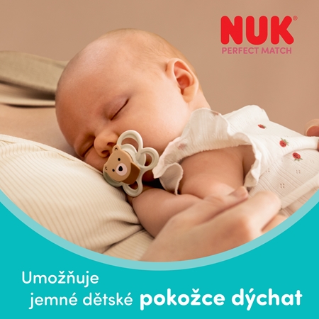 NUK Perfect Match Rainbow dárková sada pro miminka 0-3+ m