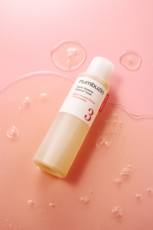 Numbuzin No. 3 Super Glowing Essence Toner Clarifying Toner to restore skin firmness