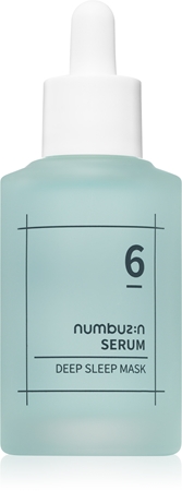 Numbuzin No. 6 Deep Sleep Mask Serum noční sérum pro intenzivní hydrataci pleti