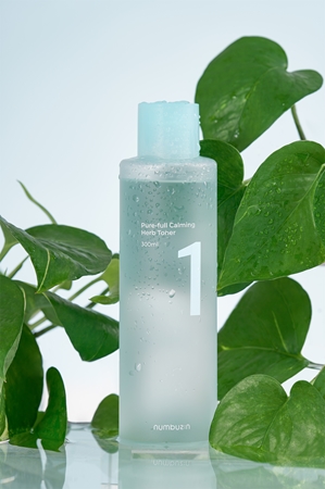 Numbuzin No. 1 Pure-Full Calming Herb Toner raminamasis veido