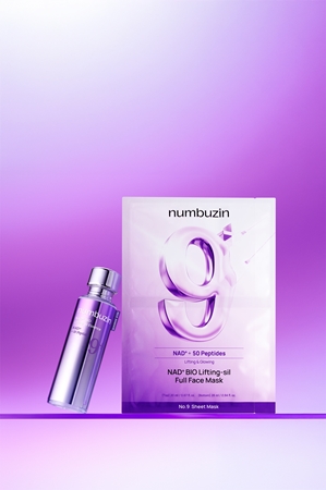 Numbuzin No. 9 NAD Bio Lifting-sil Full Face Mask Collagen Lifting Mask with peptides