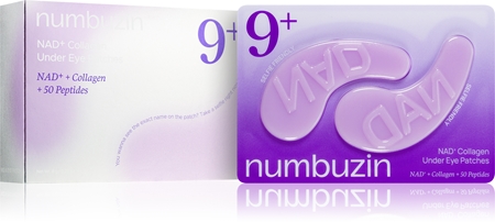 Numbuzin No. 9 NAD+ Collagen Under Eye Patches hydrogel pads for wrinkles and dark circles