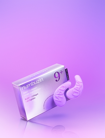 Numbuzin No. 9 NAD+ Collagen Under Eye Patches hydrogel pads for wrinkles and dark circles