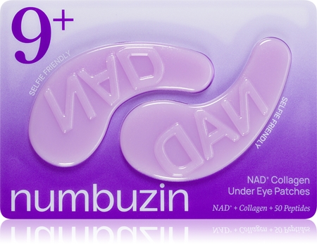Numbuzin No. 9 NAD+ Collagen Under Eye Patches hydrogel pads for wrinkles and dark circles