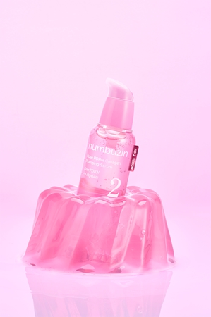Numbuzin No. 2 Rose PDRN Collagen Plumping Serum Firming Facial Serum with regenerative effect