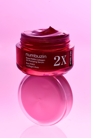 Numbuzin No. 2 Rose PDRN Collagen 2X Plumping Serum Intensive Firming Serum with moisturising effect