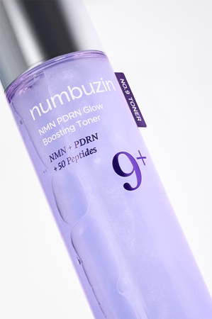 Numbuzin No. 9 NAD+ PDRN Glow Boosting Toner brightening facial toner with firming effect