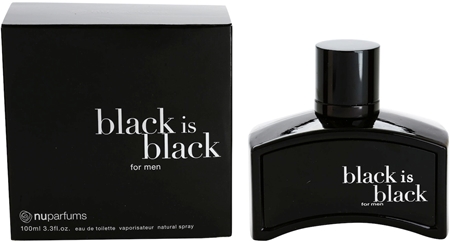 Značka Nuparfums Black Is Black toaletní voda pro muže 100 ml