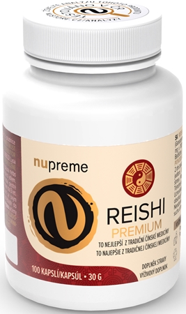 Nupreme Reishi extrakt kapsle pro podporu imunitního systému