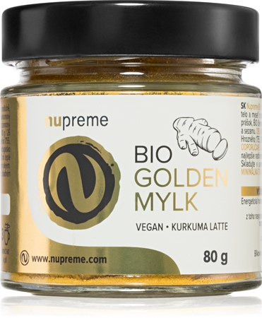 Nupreme Golden Mylk BIO prášok na prípravu nápoja s harmonizačným účinkom