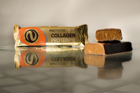 Nupreme Collagen Protein proteinová tyčinka s kolagenem