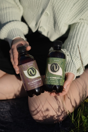 Nupreme Kombucha BIO probiotický nápoj v BIO kvalitě