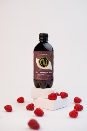 Nupreme Kombucha BIO probiotický nápoj v BIO kvalitě