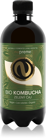 Nupreme Kombucha BIO probiotický nápoj v BIO kvalite
