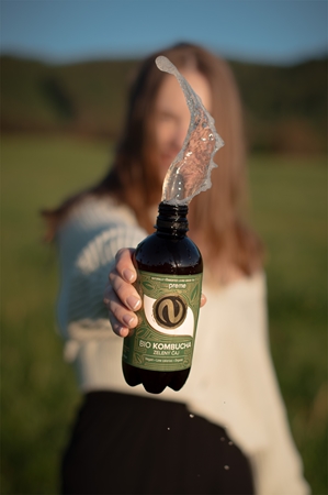 Nupreme Kombucha BIO probiotický nápoj v BIO kvalite