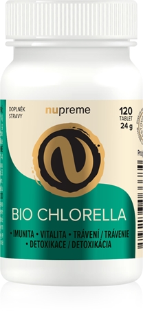 Nupreme Chlorella BIO tablety na podporu detoxikácie organizmu