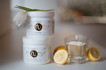 Nupreme Premium Collagen Peptides hydrolyzovaný kolagen pro krásné vlasy, pleť a nehty