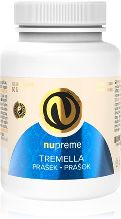 Nupreme Tremella biomasa prášok kapsuly na podporu zdravia dýchacích ciest