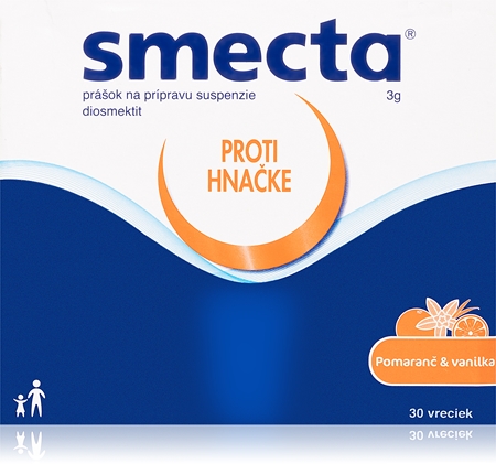 Smecta Smecta proti hnačke prášok na prípravu suspenzie