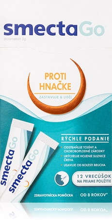 Smecta SmectaGo Diosmectitum powder for oral solution | notino.ie