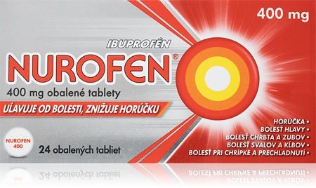 Nurofen Nurofen 400 mg filmom obalené tablety na tlmenie bolesti