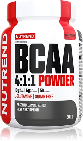 Nutrend BCAA 4:1:1 POWDER Förderung der sportlichen Leistung mit Koffein