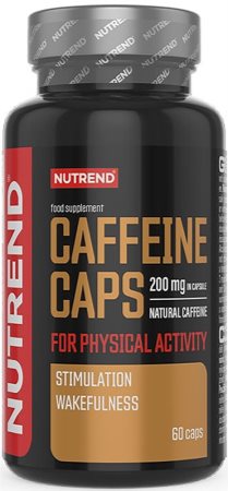 Nutrend Caffeine Caps kofeinové kapsle pro podporu paměti a koncentrace