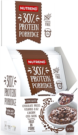 Nutrend Protein Porridge instantná kaša s proteínom