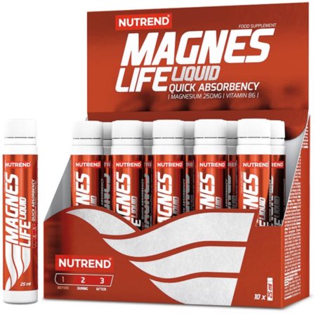 Nutrend Magneslife Liquid nápoj pro podporu energetického metabolismu