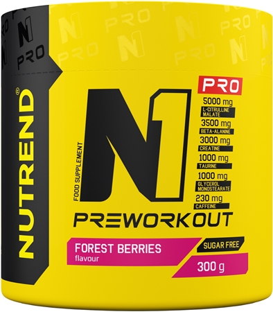 Nutrend N1 Pro Förderung der sportlichen Leistung mit Koffein