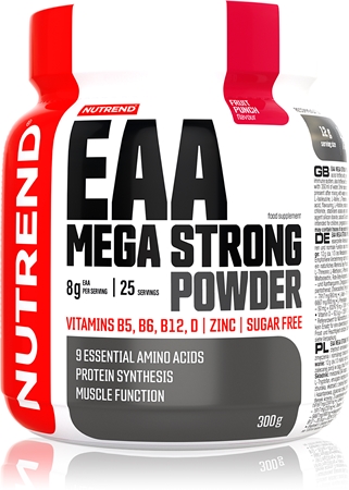 Nutrend EAA Mega Strong Powder Aminosäurekomplex mit Vitaminen