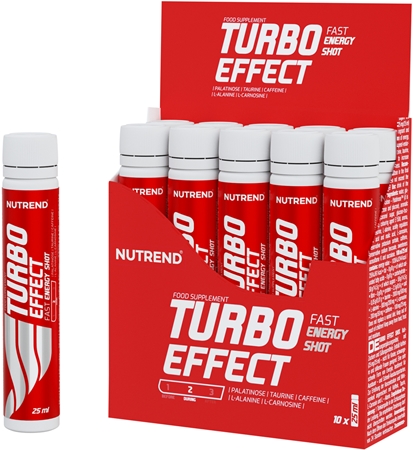Nutrend Turbo Effect Shot zwiększenie wydolności fizycznej