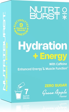 Nutriburst Hydratation + Energy rehydratačný elektrolytový nápoj s kofeínom