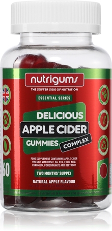 Nutrigums Essential Series Apple Cider žvýkací medvídci s vitamíny