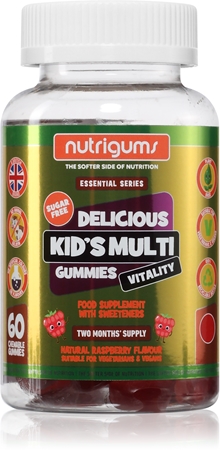 Nutrigums Essential Series Kids Multi Vitality multivitamíny pro děti