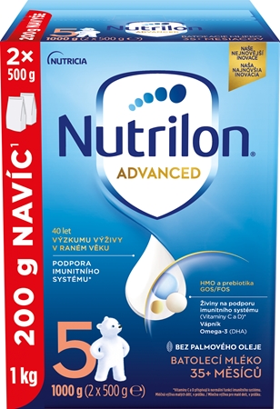 Nutrilon Advanced 5 batolecí mléko