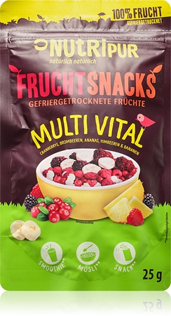 Nutripur Frucht Snacks Multi Vital Trockenfrüchte