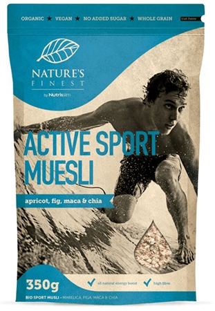 Natures Finest Muesli Active Sport BIO Müsli ohne Zucker