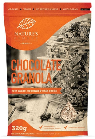 Natures Finest Granola Bio granola v BIO kvalitě