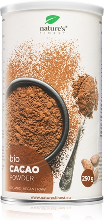 Natures Finest Cacao Bio Pulver in BIO-Qualität