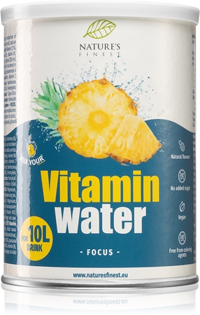 Natures Finest Water Focus Pulver zur Herstellung von Getränken mit Vitaminen