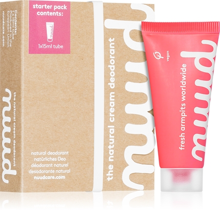 nuud Starter Pack Red Cream Deo-Stick natural