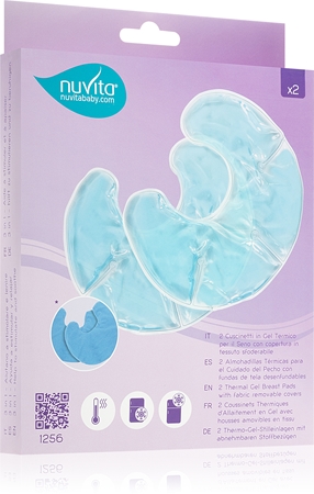 Nuvita Thermal breast pads vložky do podprsenky s gelovou texturou