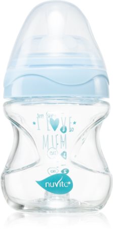 Nuvita Glass bottle Blue пляшечка для годування