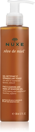 Nuxe Rêve de Miel Face Cleansing and Make-Up Removing Gel gel nettoyant visage