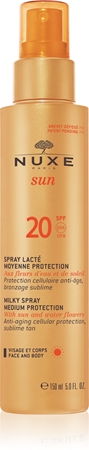 Nuxe Sun napozó spray SPF 20