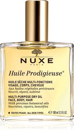 Nuxe Huile Prodigieuse óleo seco multifuncional para rosto, corpo e cabelo
