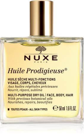 Nuxe Huile Prodigieuse monikäyttöinen kuivaöljy kasvoille, vartalolle ja hiuksille